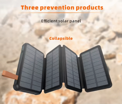 Foldable Solar Power Bank 25,000mAh with Fast Charging 22.5W + 15W