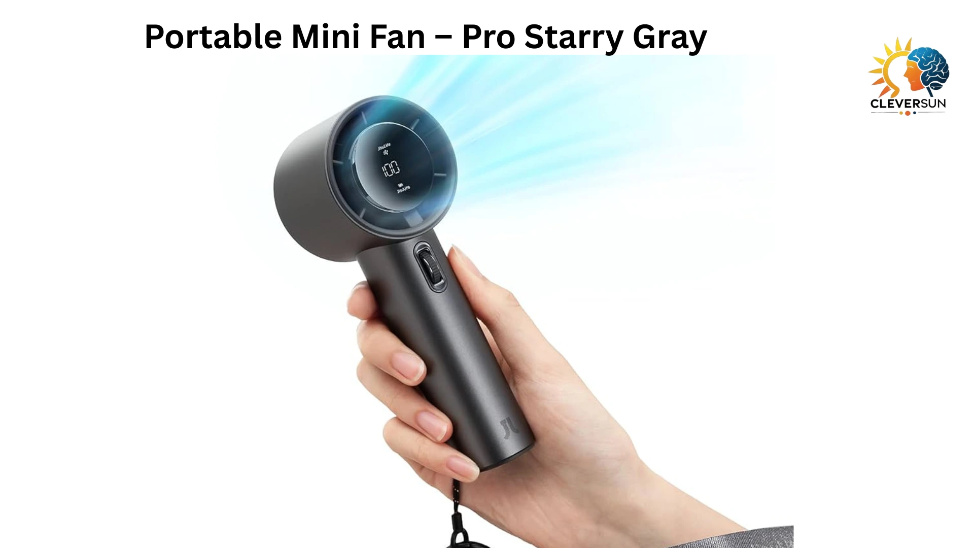 Portable Mini Fan – Pro Starry Gray