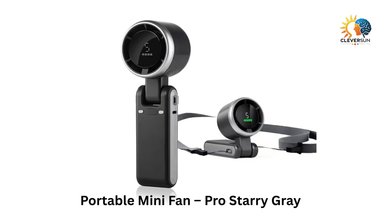 Portable Mini Fan – Pro Starry Gray