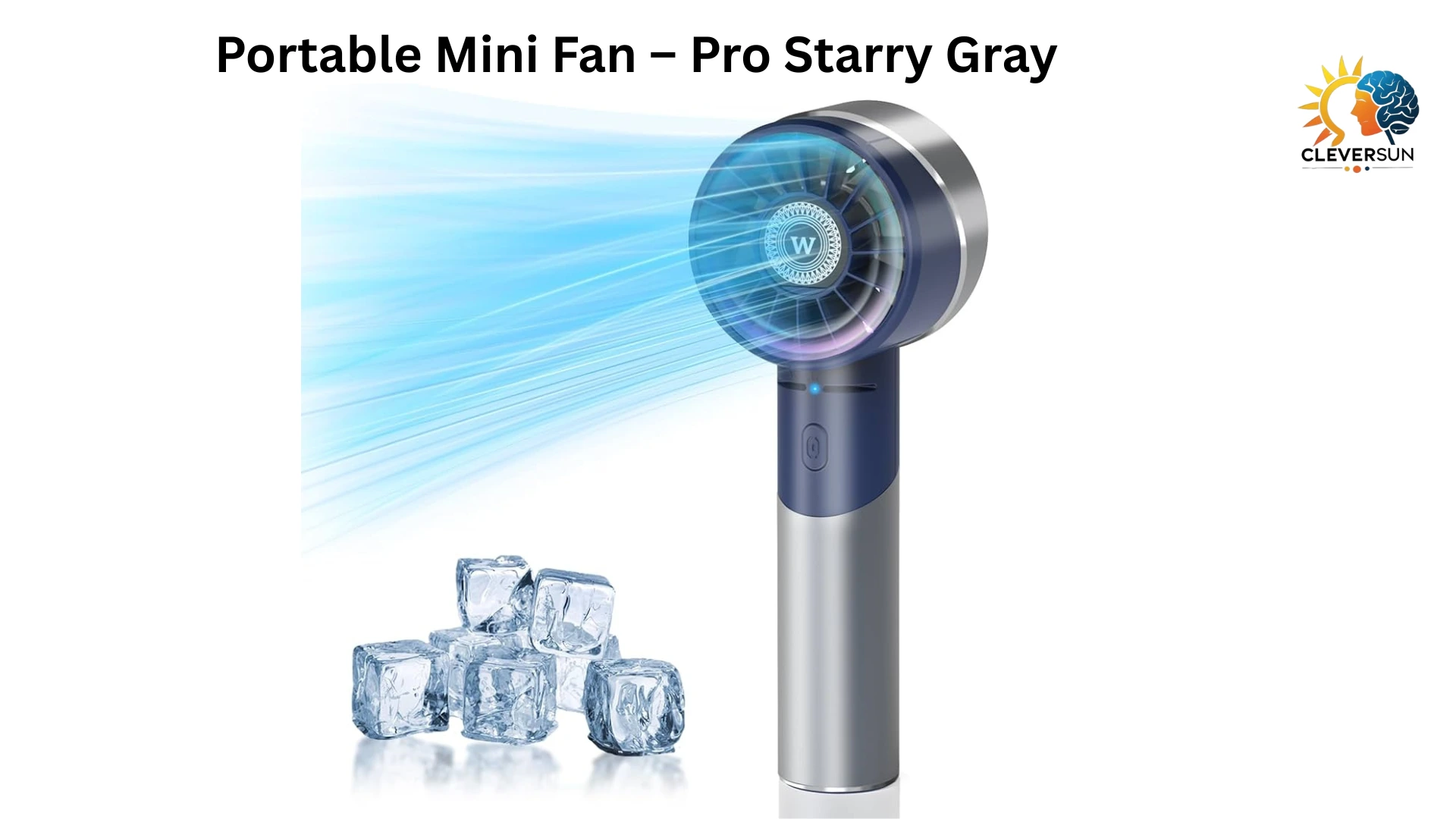 Portable Mini Fan – Pro Starry Gray