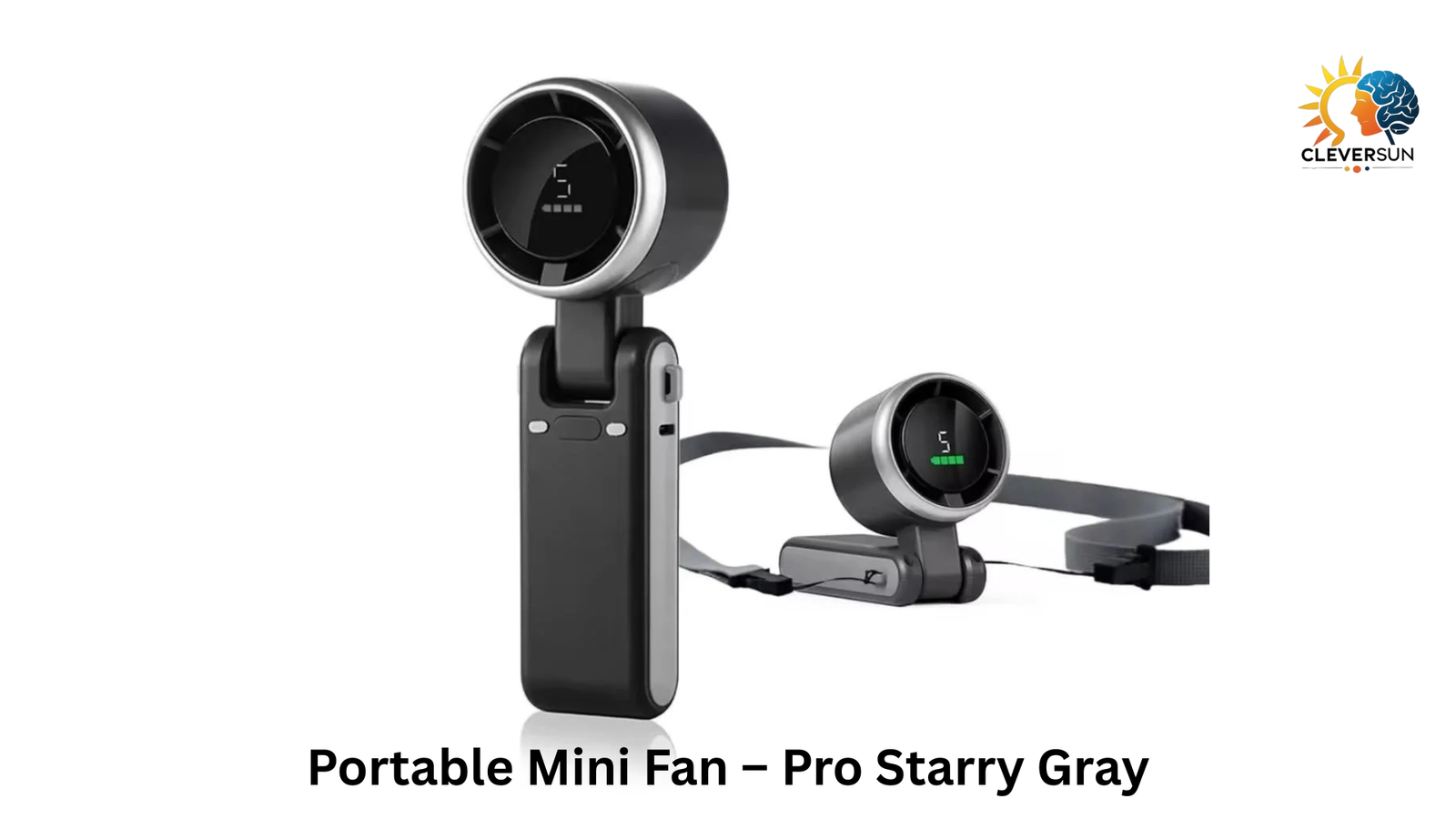 Portable Mini Fan – Pro Starry Gray