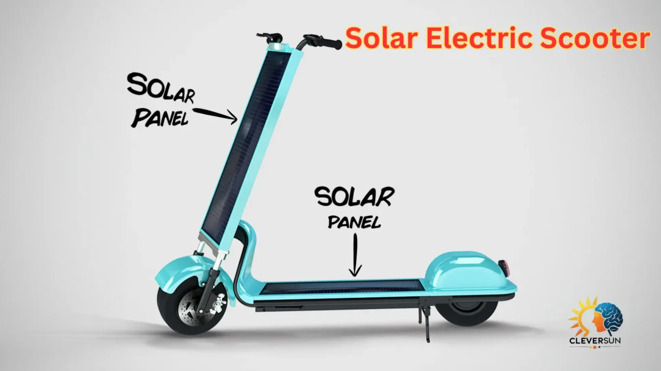 Solar Electric Scooter